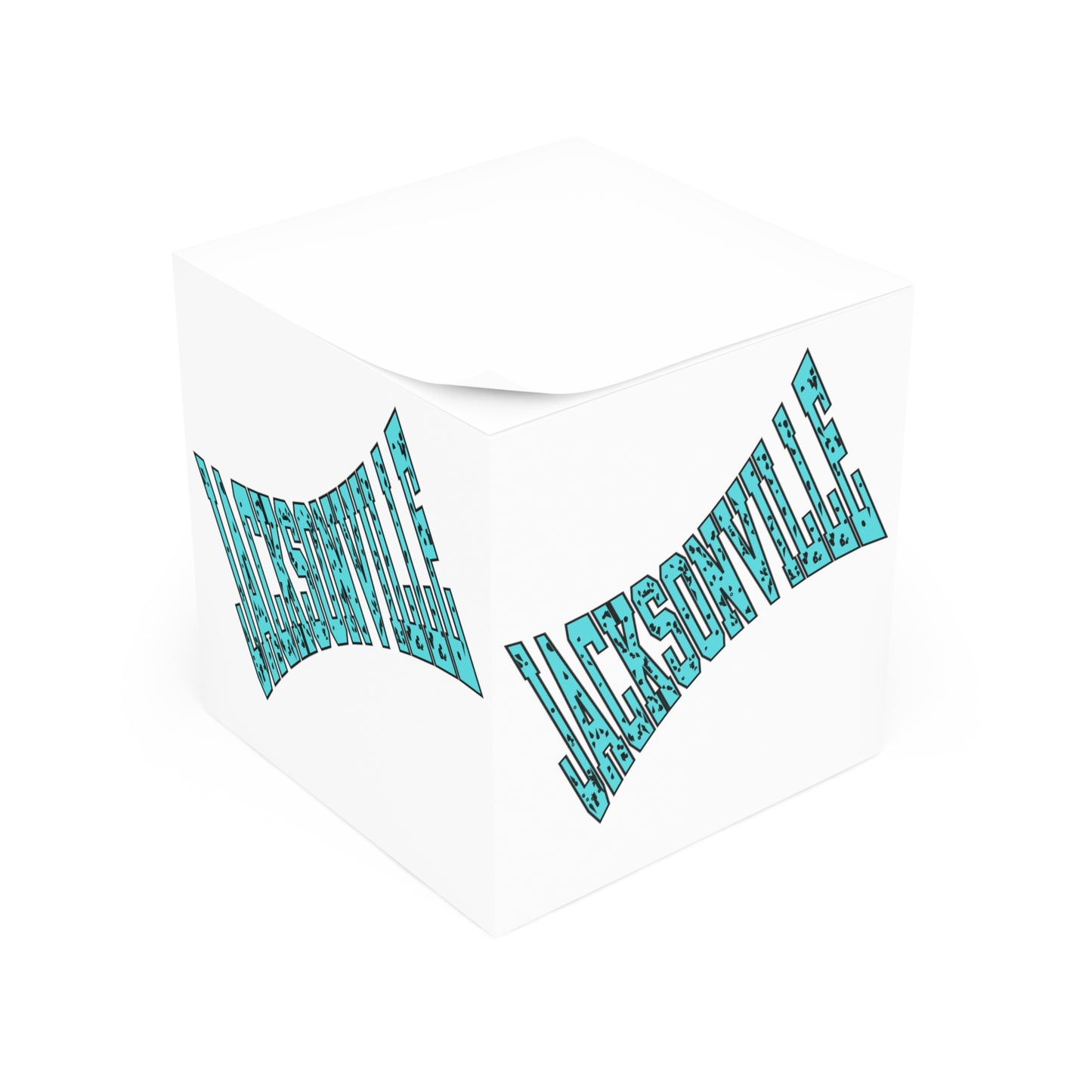 Jacksonville Note Cube - Fun Desk Accessory for Home and Office