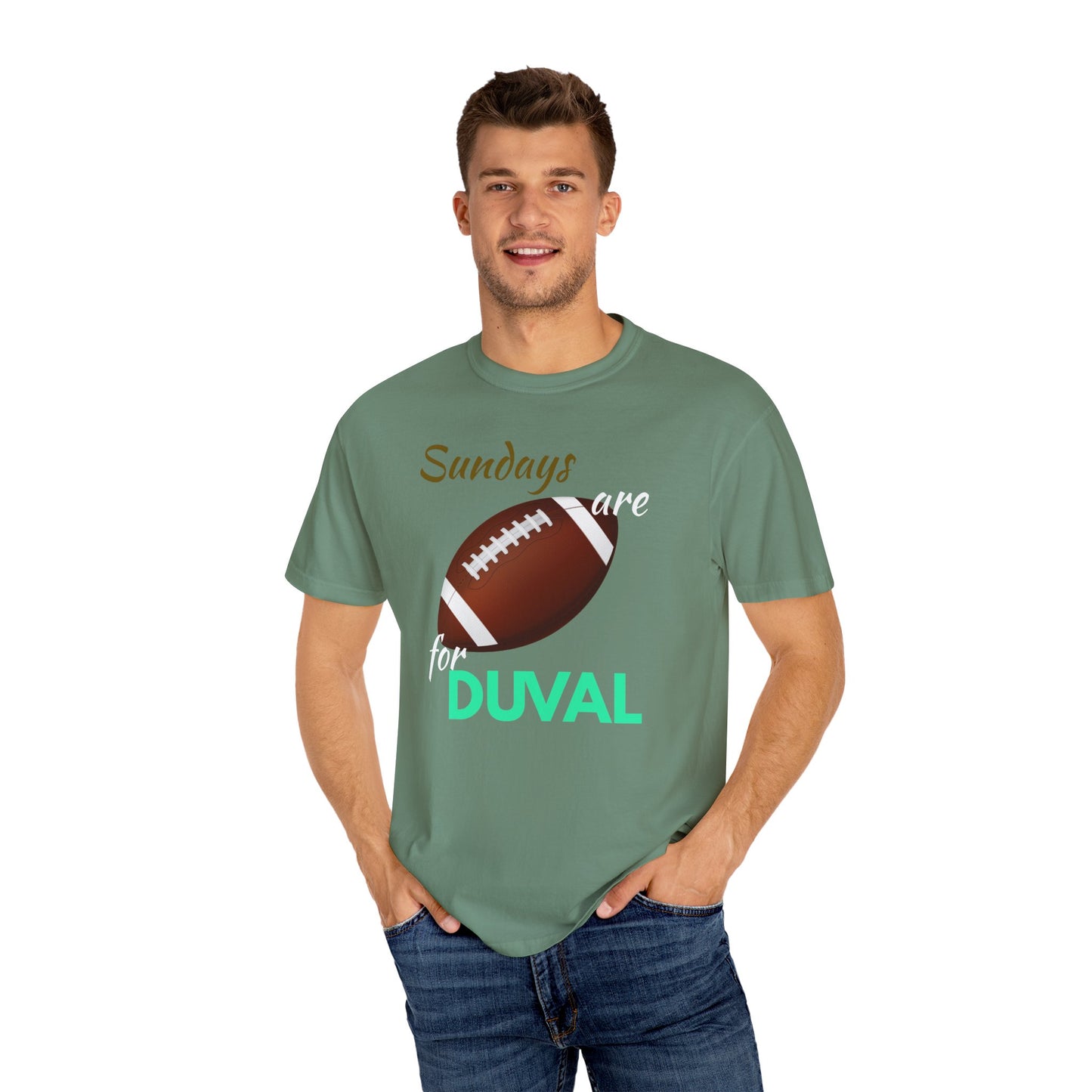 Football Sunday T-Shirt, Unisex Sports Tee,COMFORT COLORS 1717 Gift for Football Fans, Gameday Shirt, Casual Wear