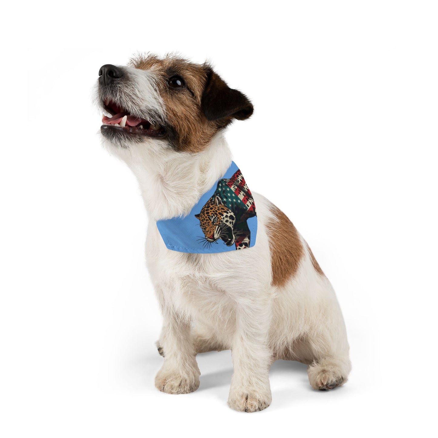 Stylish Patriotic Pet Bandana, Dog Bandana for Holidays, Cute Collar Accessory, American Flag Pet Gear, Fun Fashion for Pets