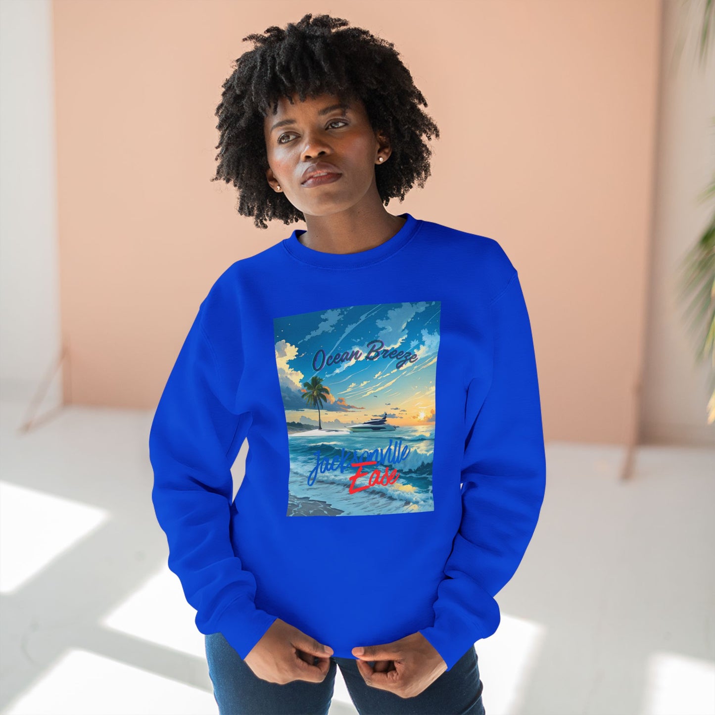 Cozy Ocean Breeze Sweatshirt - Perfect for Beach Lovers, Casual Wear, Gift for Beach Vacation, Unisex Apparel, Summer Sunset Style