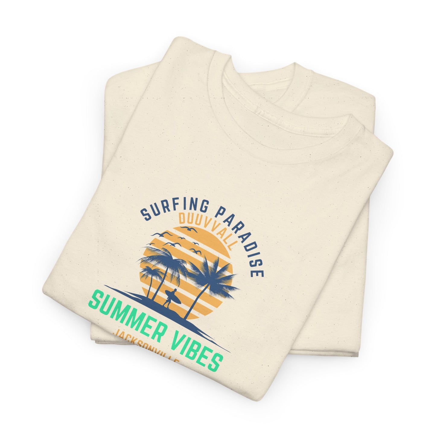 Summer Vibes Unisex Cotton Tee - Casual Lounging, Beach Day, Vacation Wear, Gift for Him/Her, Festival Outfit