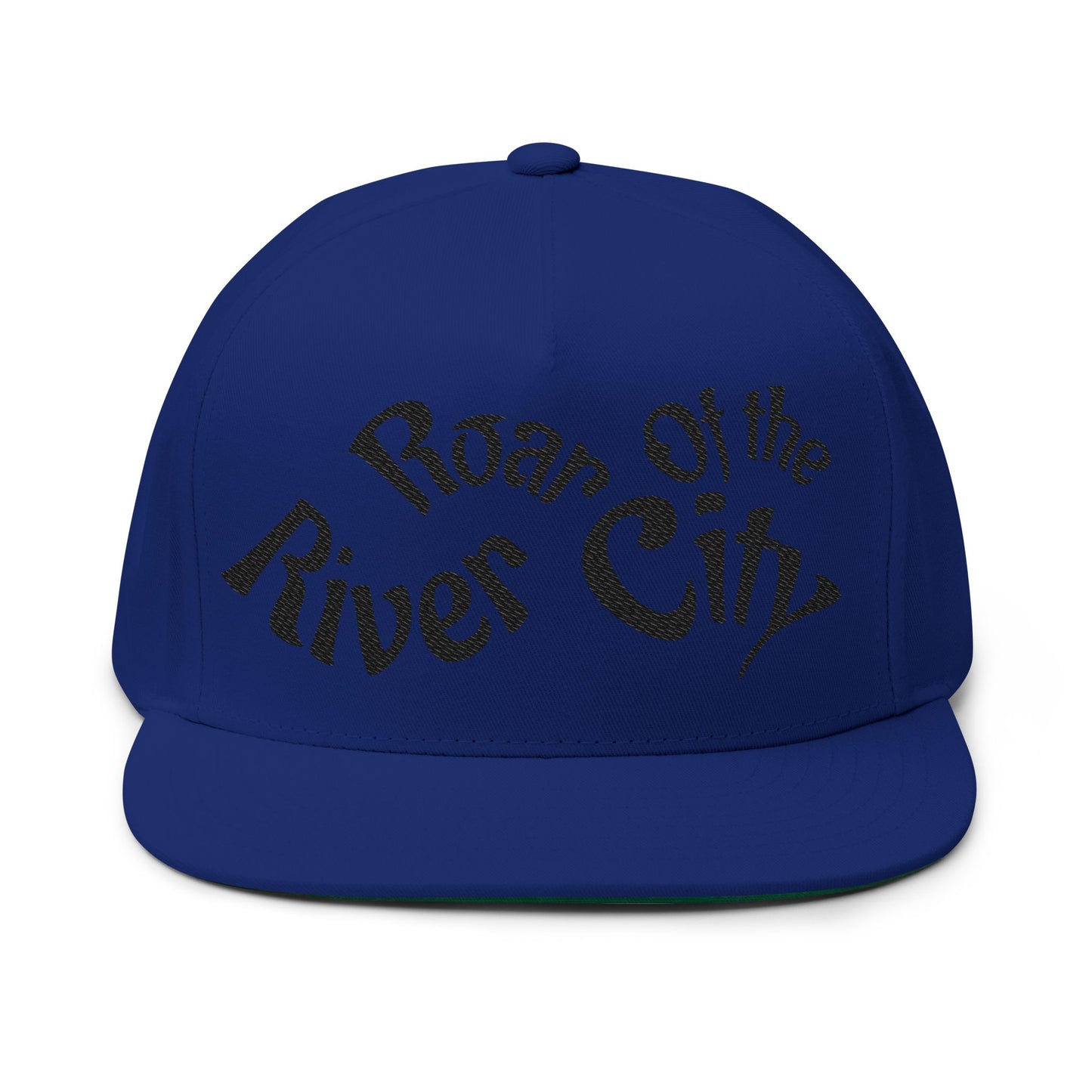 Stylish Embroidered Flat Bill Cap, Cool Hat for Summer, Streetwear Accessory, Trendy Gift for Him/Her, Casual Outfit Must-Have