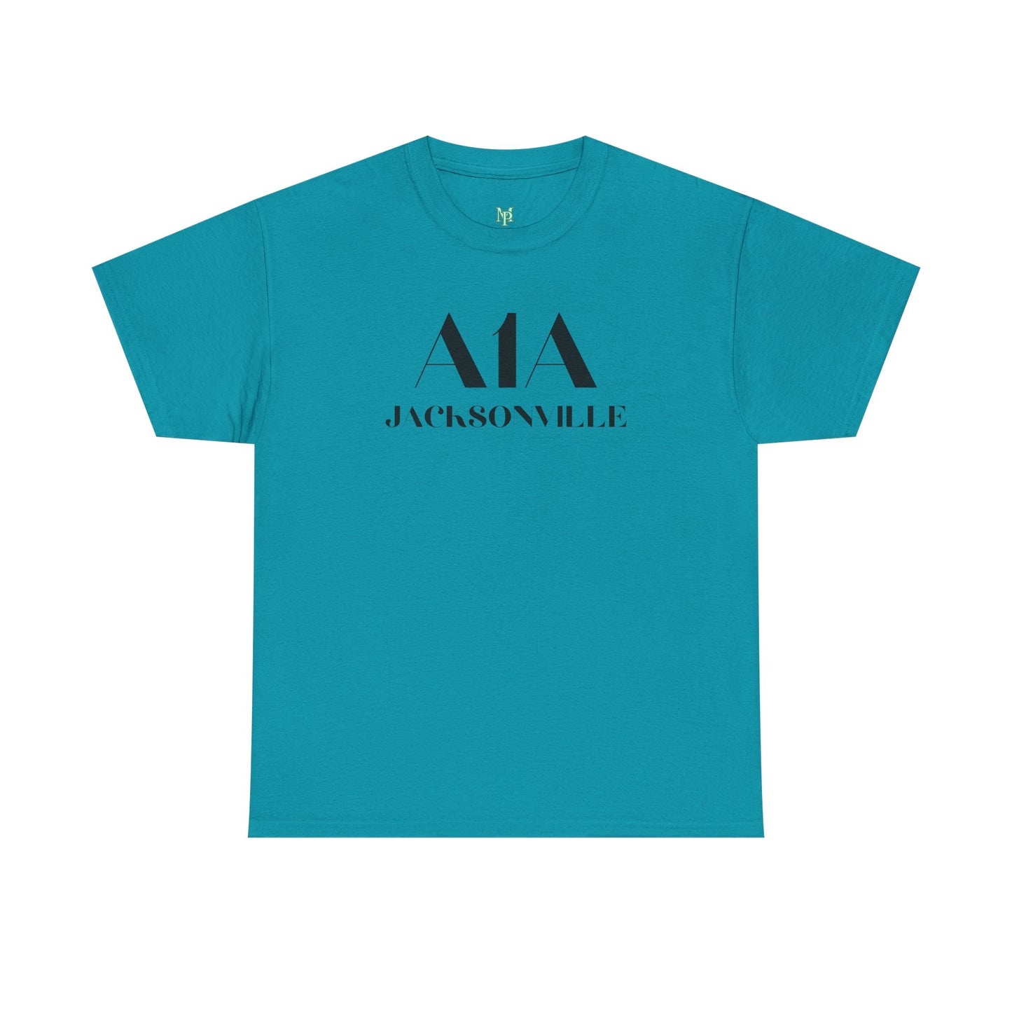 Jacksonville A1A Unisex Heavy Cotton-Gildan 5000-Tee, Casual Wear, Beach Outfit, Souvenir Shirt, Gift for Travelers, Summer Fashion
