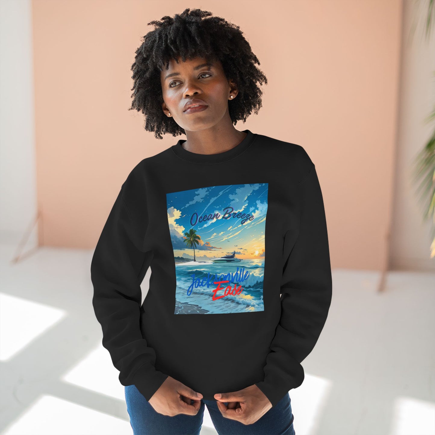 Cozy Ocean Breeze Sweatshirt - Perfect for Beach Lovers, Casual Wear, Gift for Beach Vacation, Unisex Apparel, Summer Sunset Style