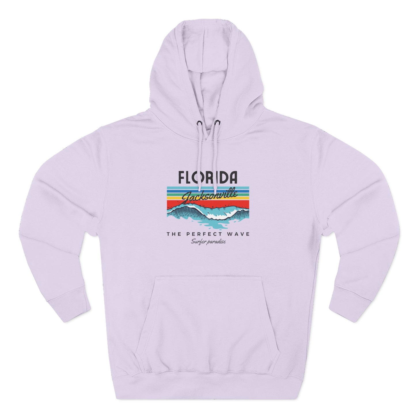 Cozy Florida Wave Hoodie - Perfect for Beach Lovers, Casual Outings, Gifts, Summer Fun, Outdoor Adventures