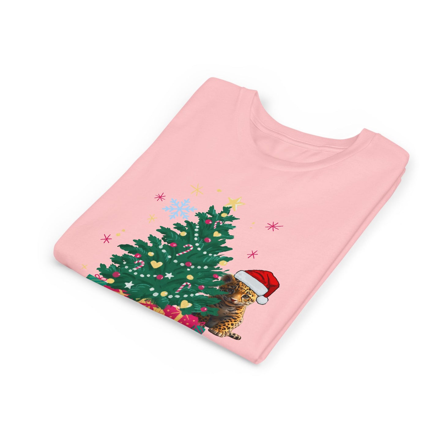 Merry Christmas Youth Tee BELLA+CANVAS 3001 Y