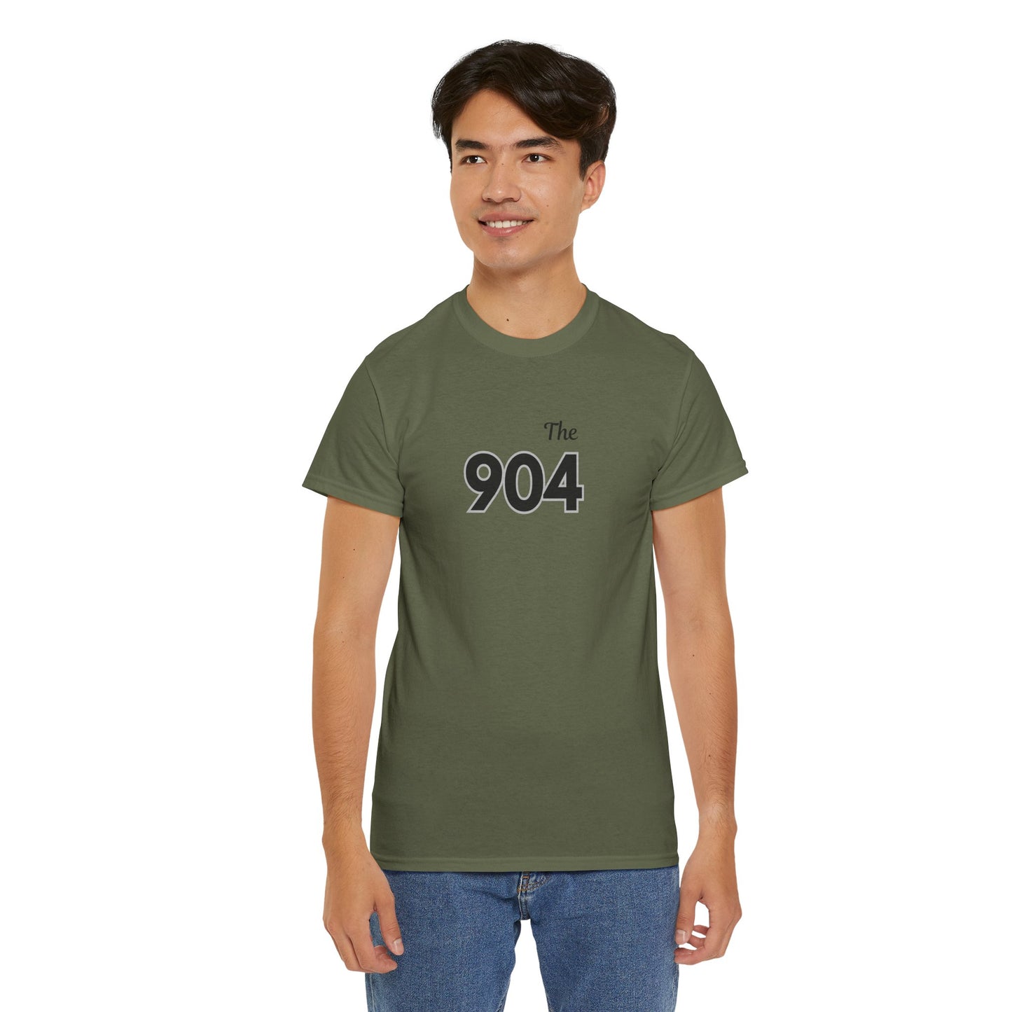 Stylish Unisex Heavy Cotton Tee - The 904, Casual Graphic Tee, Perfect for Everyday Wear, Gift for Friends, Summer Essential