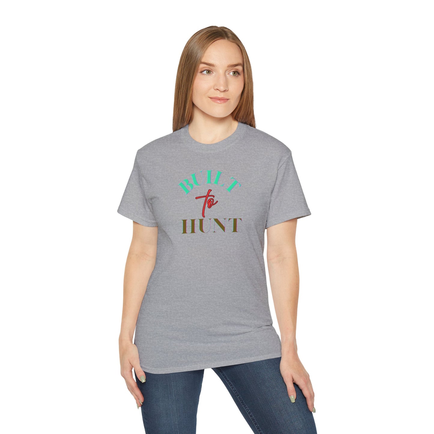 Hunting Inspiration Tee, Built to Hunt Graphic Tee, Outdoor Adventure Shirt, Gift for Hunters, Unique Casual Wear, Perfect for Camping
