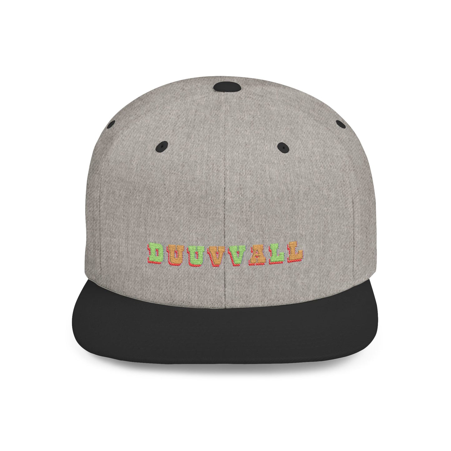 Colorful Graphic Flat Bill Snapback Hat, Trendy Cap for Casual Wear, Perfect for Summer Events, Festivals and Gifts