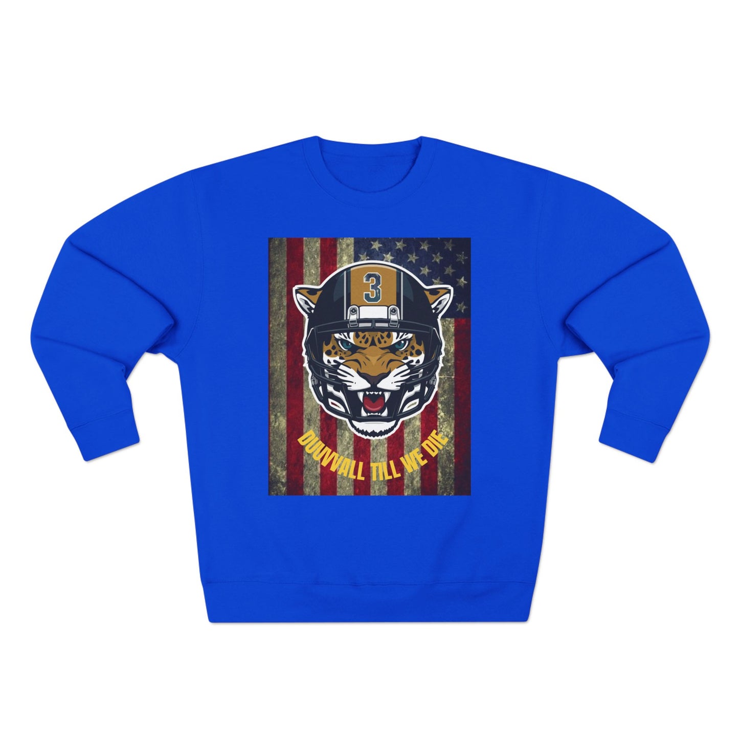 Fierce Tiger Sweatshirt for Sports Lovers, Unisex Crewneck Sweatshirt, Personalized Gift, Game Day Apparel, Casual Wear, Fall Wardrobe