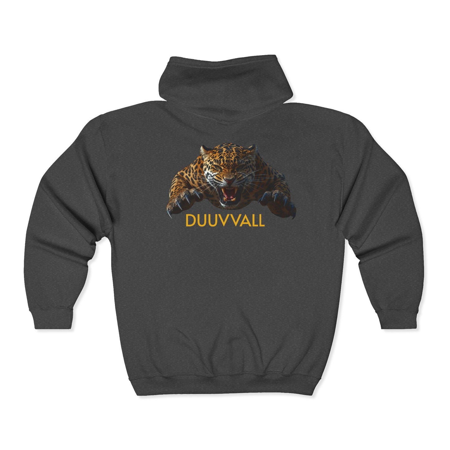 Cozy Unisex Black Zip Hoodie with Artful Creature Design | Perfect for Casual Wear, Gifts, Fall, Weekend Relaxation, and Nature Lovers