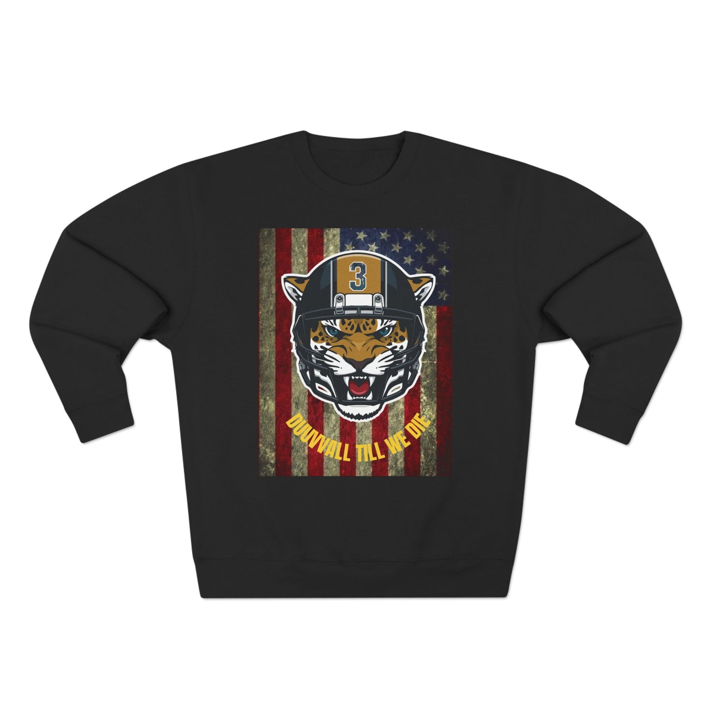 Fierce Tiger Sweatshirt for Sports Lovers, Unisex Crewneck Sweatshirt, Personalized Gift, Game Day Apparel, Casual Wear, Fall Wardrobe