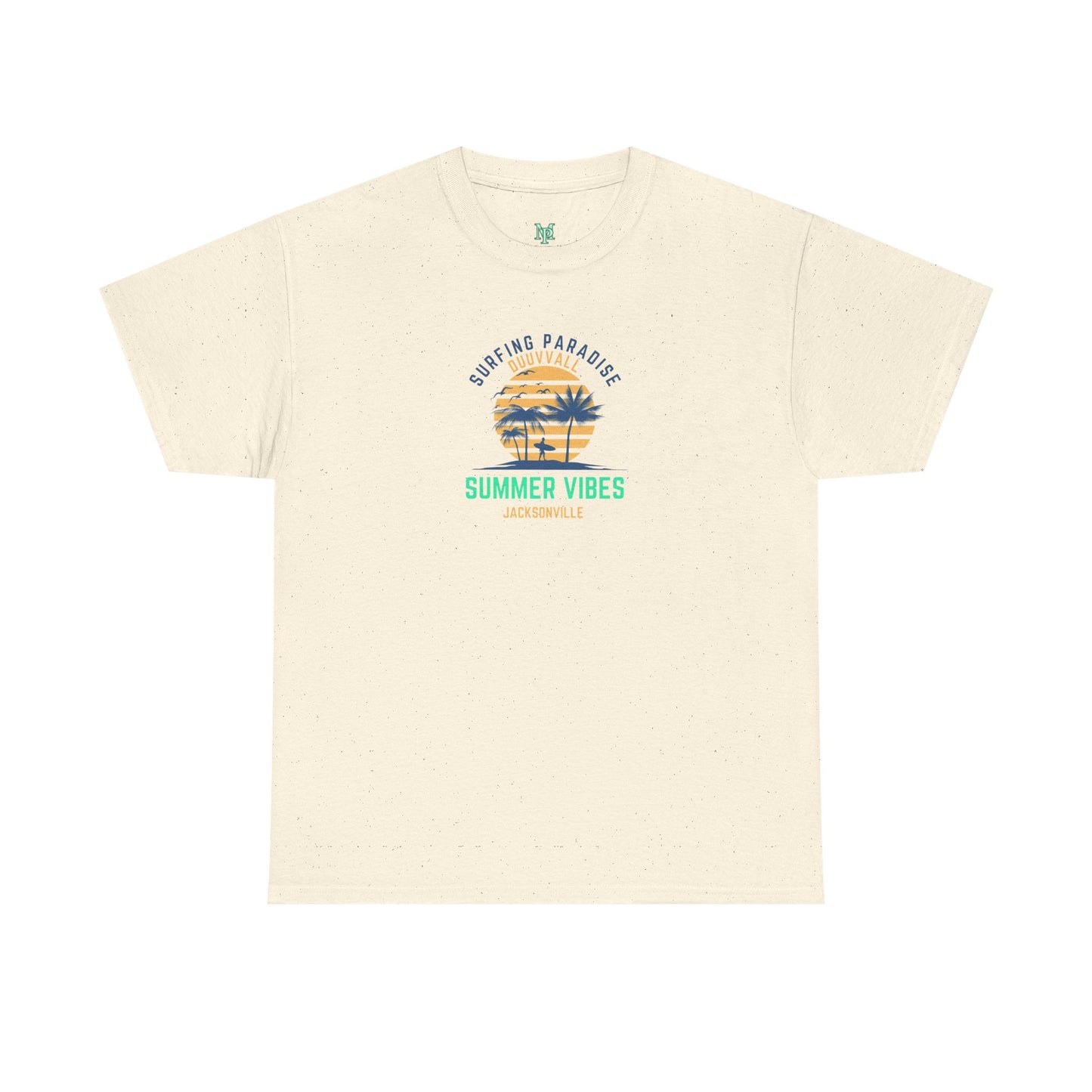 Summer Vibes Unisex Cotton Tee - Casual Lounging, Beach Day, Vacation Wear, Gift for Him/Her, Festival Outfit