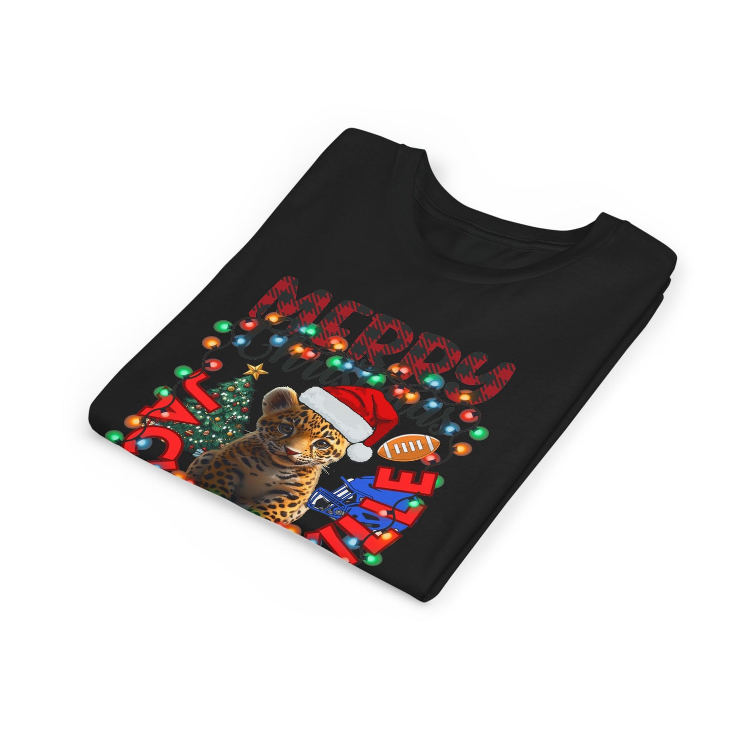 Merry Jacksonville Christmas Youth Tee BELLA+CANVAS 3001 Y
