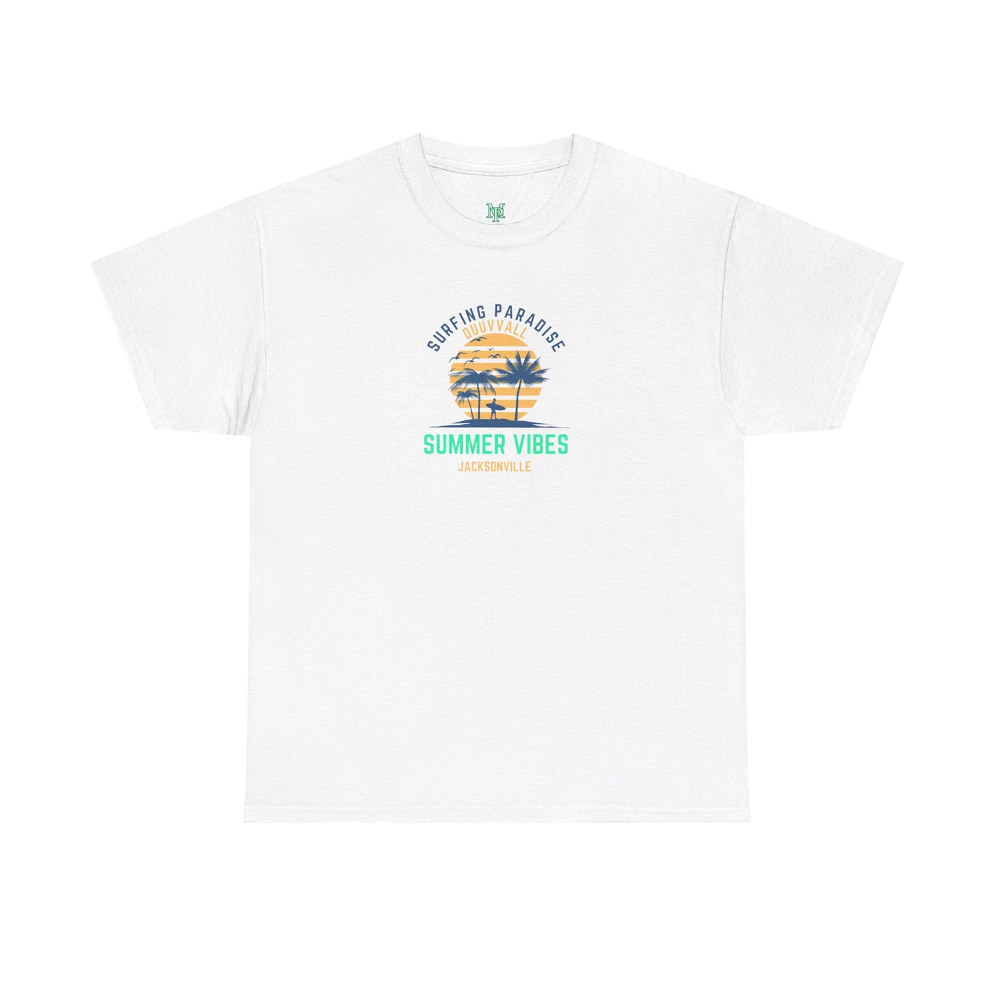 Summer Vibes Unisex Cotton Tee - Casual Lounging, Beach Day, Vacation Wear, Gift for Him/Her, Festival Outfit