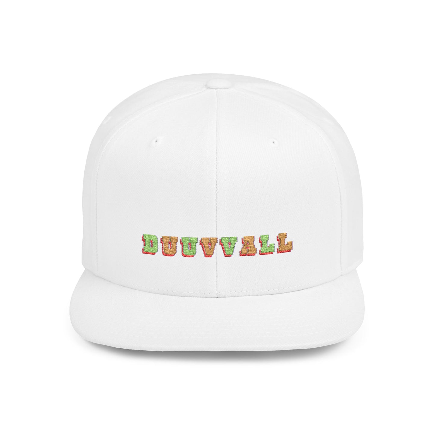 Colorful Graphic Flat Bill Snapback Hat, Trendy Cap for Casual Wear, Perfect for Summer Events, Festivals and Gifts