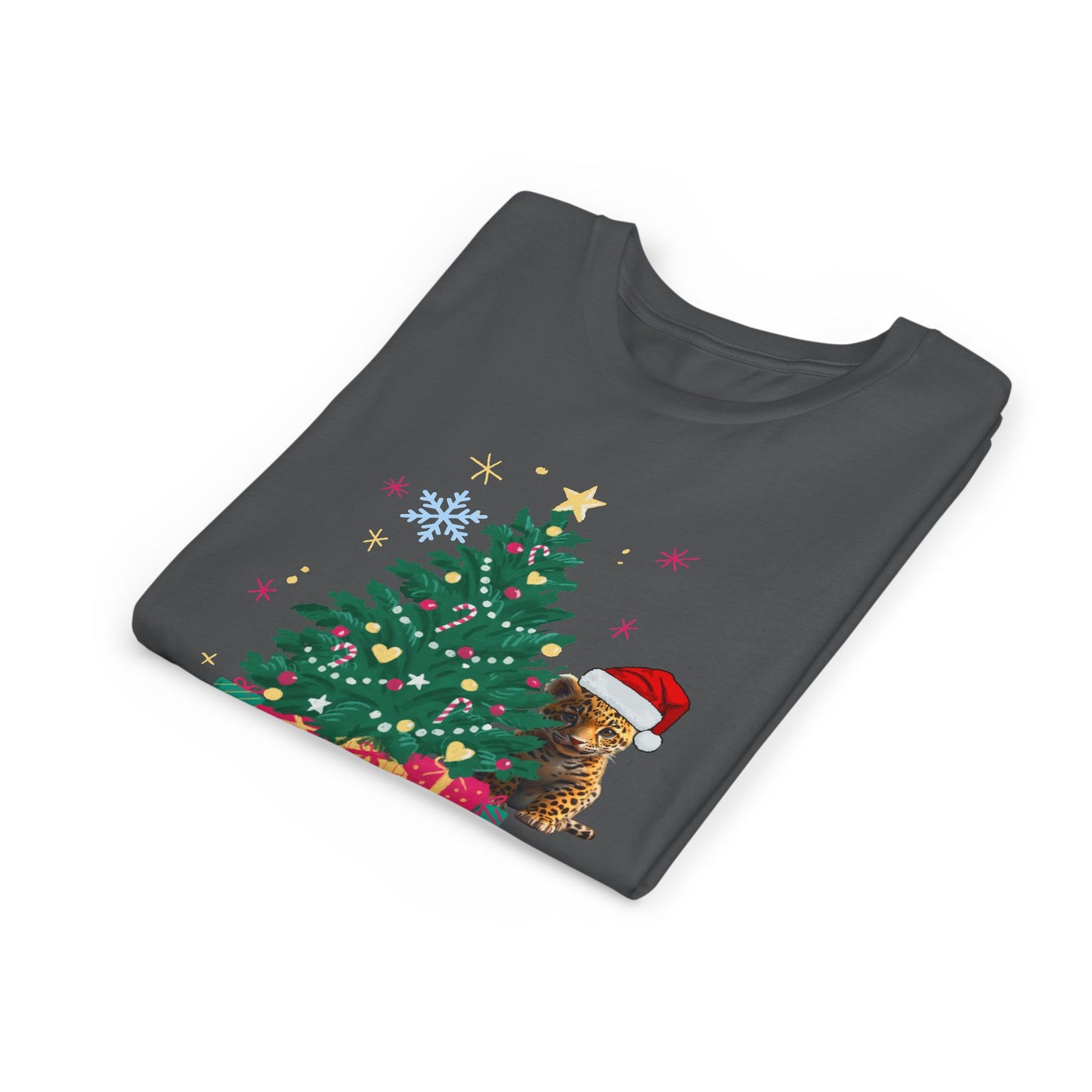 Merry Christmas Youth Tee BELLA+CANVAS 3001 Y