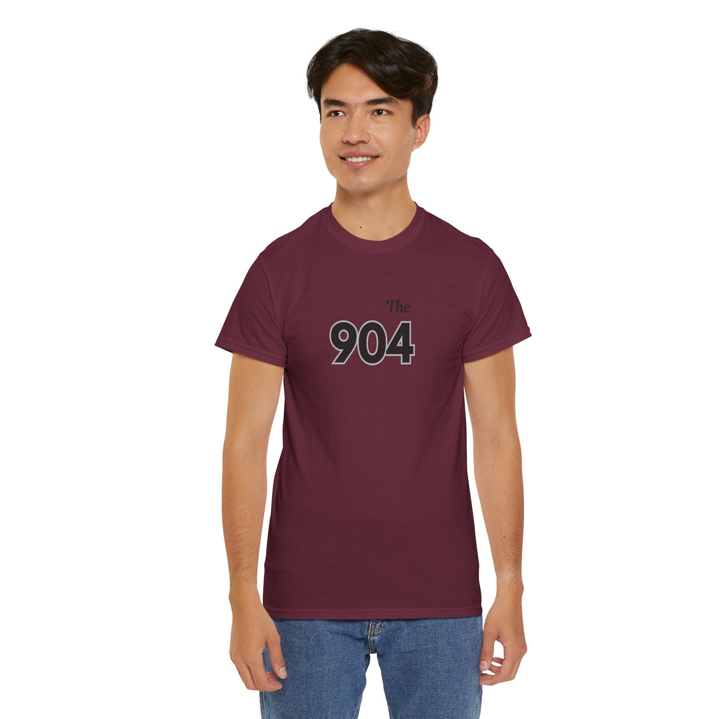 Stylish Unisex Heavy Cotton Tee - The 904, Casual Graphic Tee, Perfect for Everyday Wear, Gift for Friends, Summer Essential
