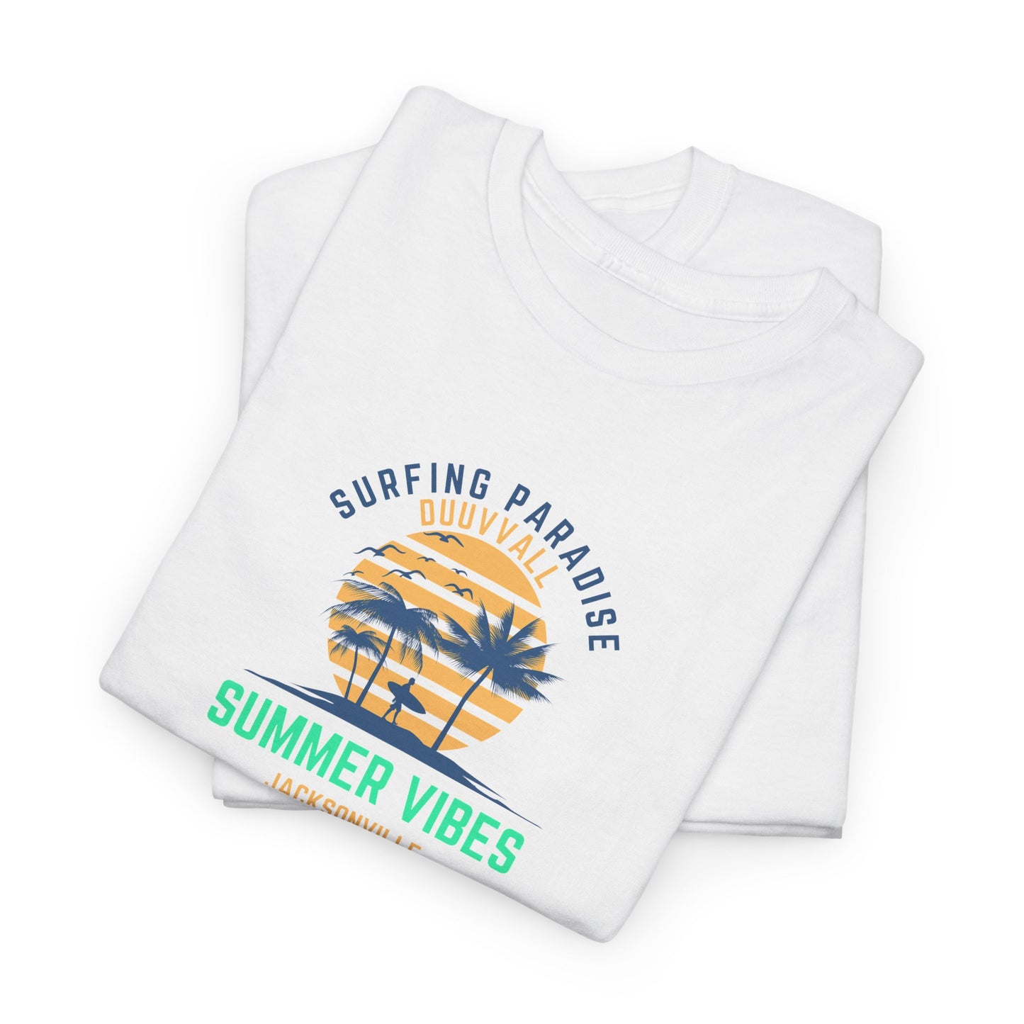 Summer Vibes Unisex Cotton Tee - Casual Lounging, Beach Day, Vacation Wear, Gift for Him/Her, Festival Outfit