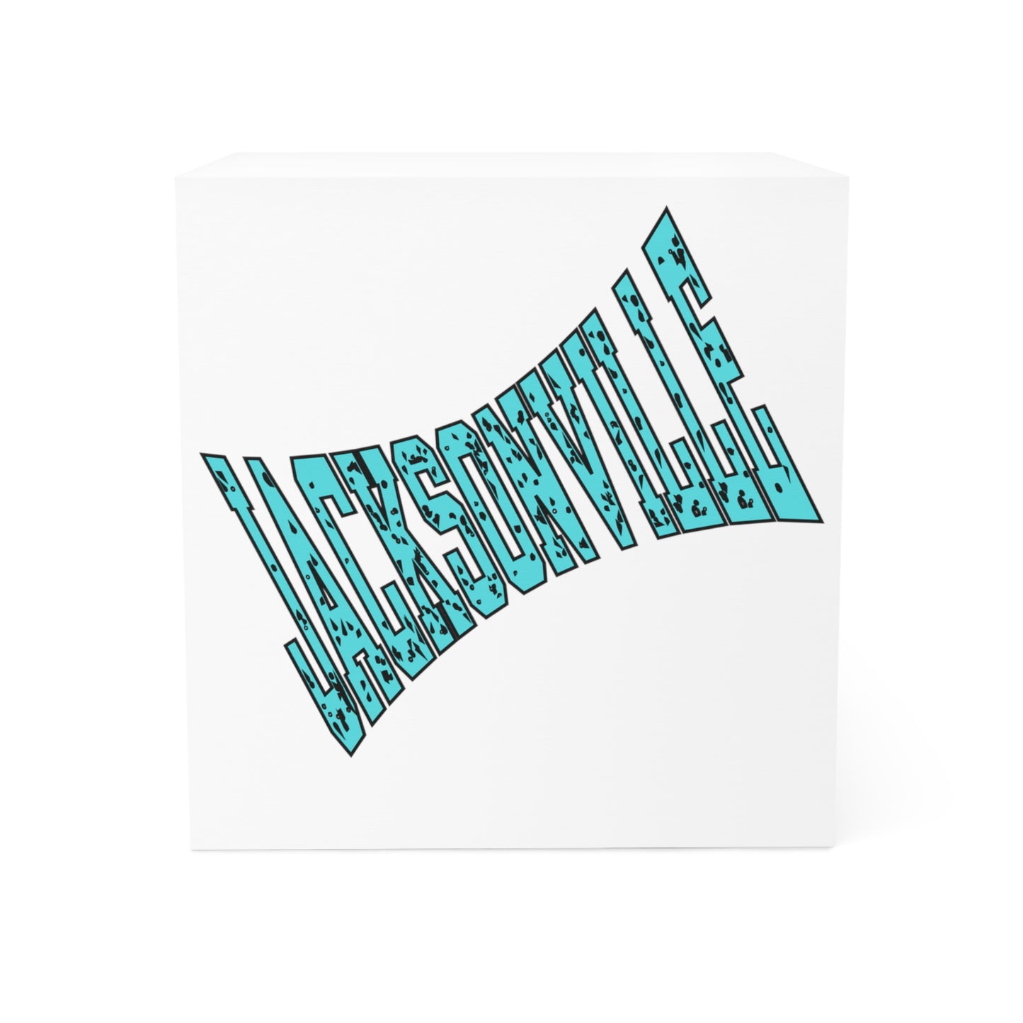 Jacksonville Note Cube - Fun Desk Accessory for Home and Office