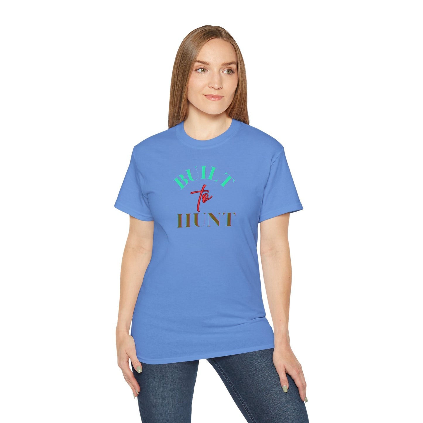 Hunting Inspiration Tee, Built to Hunt Graphic Tee, Outdoor Adventure Shirt, Gift for Hunters, Unique Casual Wear, Perfect for Camping