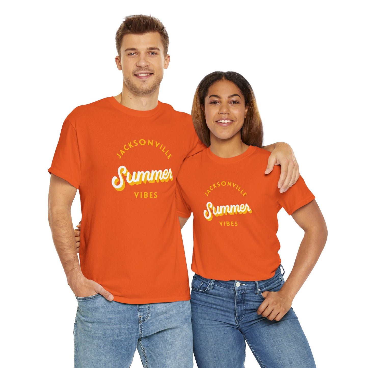 Jacksonville Summer Vibes Tee, Unisex T-Shirt, Casual Summer Fashion, Gift for Beach Lovers, Vacation Outfit, Retro Graphic Tee
