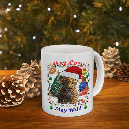 Holiday Magic Ceramic Mug - Festive Coffee Cup for Christmas Cheer