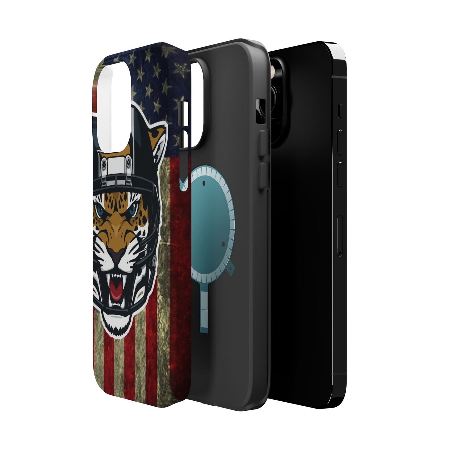 Bold Sports Phone Case, Magnetic Impact-Resistant Case, Football Lover Gift, Team Spirit Accessory, Patriotic Phone Cover, Durable [...]