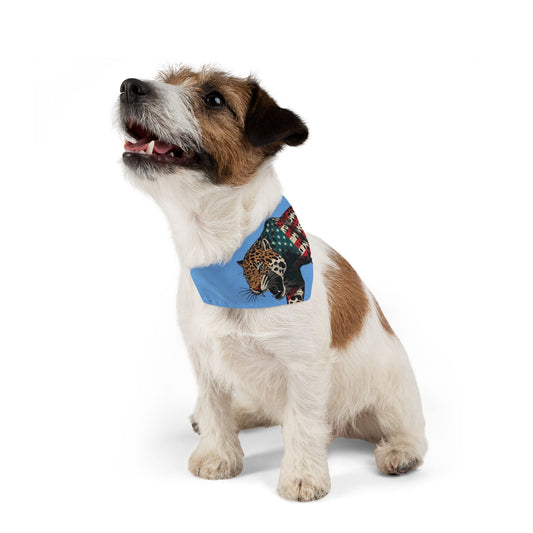 Stylish Patriotic Pet Bandana, Dog Bandana for Holidays, Cute Collar Accessory, American Flag Pet Gear, Fun Fashion for Pets