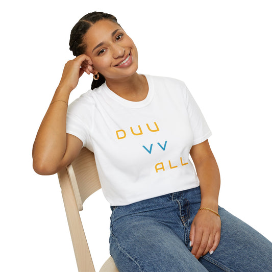 Vibrant Unisex T-Shirt with Playful Design, Casual Tee for All Occasions, Great Gift for Friends, Family & Celebrations
