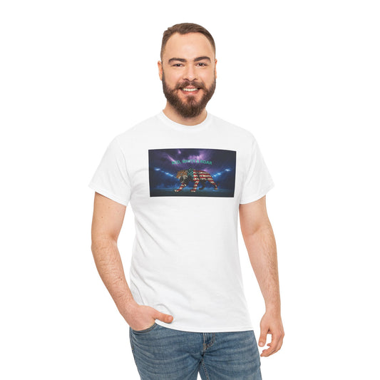 Vibrant Graphic Tee for Animal Lovers | Unisex Cotton T-Shirt, Casual Wear, Unique Gift, Statement Piece, Art-Inspired Apparel