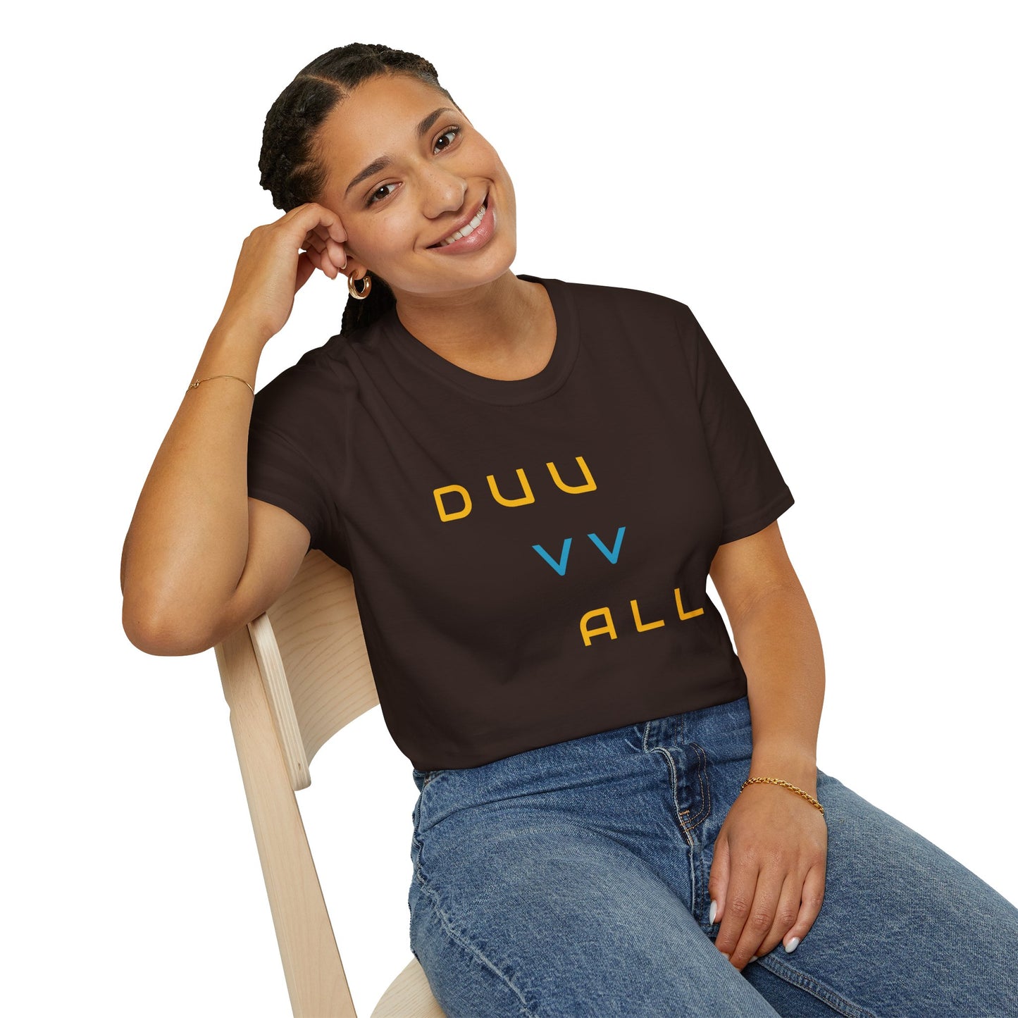 Vibrant Unisex T-Shirt with Playful Design, Casual Tee for All Occasions, Great Gift for Friends, Family & Celebrations