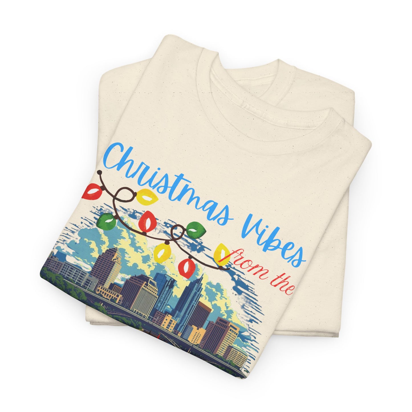 Christmas Vibes River City Tee GILDAN 5000