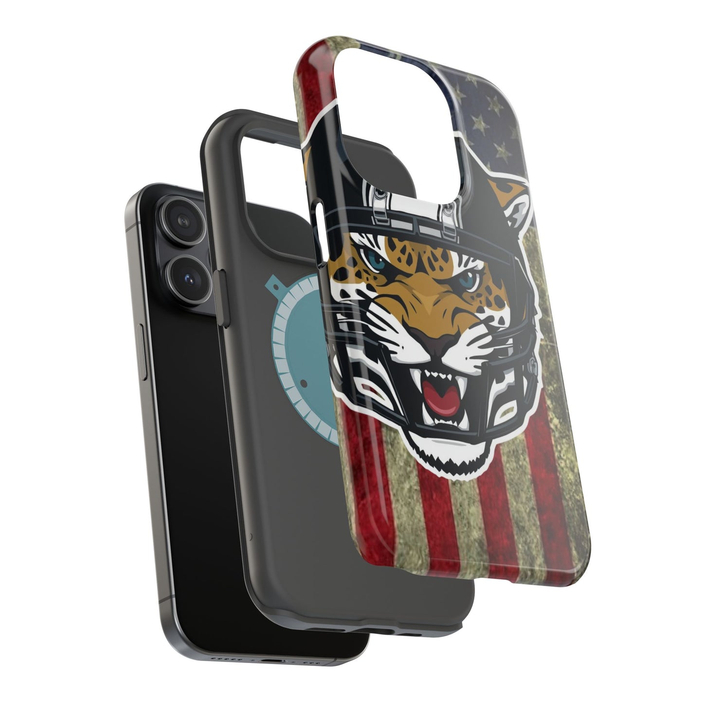 Bold Sports Phone Case, Magnetic Impact-Resistant Case, Football Lover Gift, Team Spirit Accessory, Patriotic Phone Cover, Durable [...]