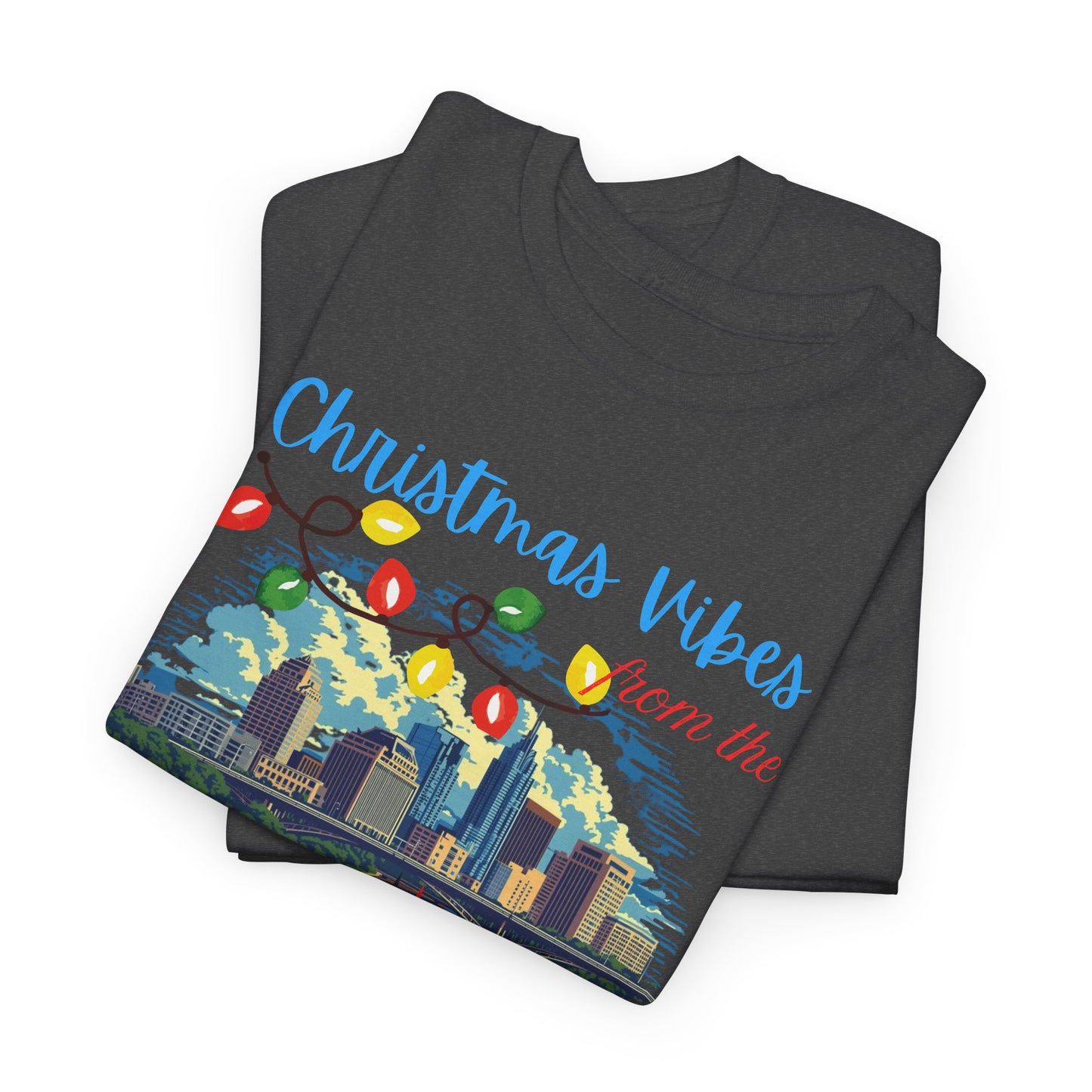 Christmas Vibes River City Tee GILDAN 5000
