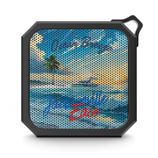 Outdoor Bluetooth Speaker with Tropical Vibe, Portable Sound System for Beach Lovers, Water-Resistant Speaker for Camping, Party, [...]