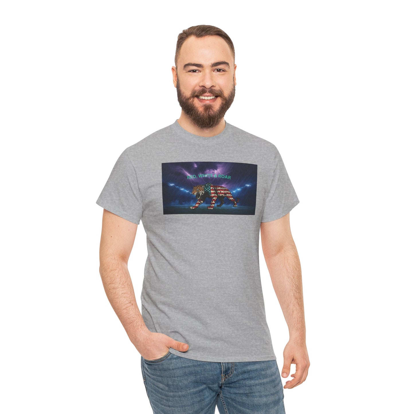 Vibrant Graphic Tee for Animal Lovers | Unisex Cotton T-Shirt, Casual Wear, Unique Gift, Statement Piece, Art-Inspired Apparel