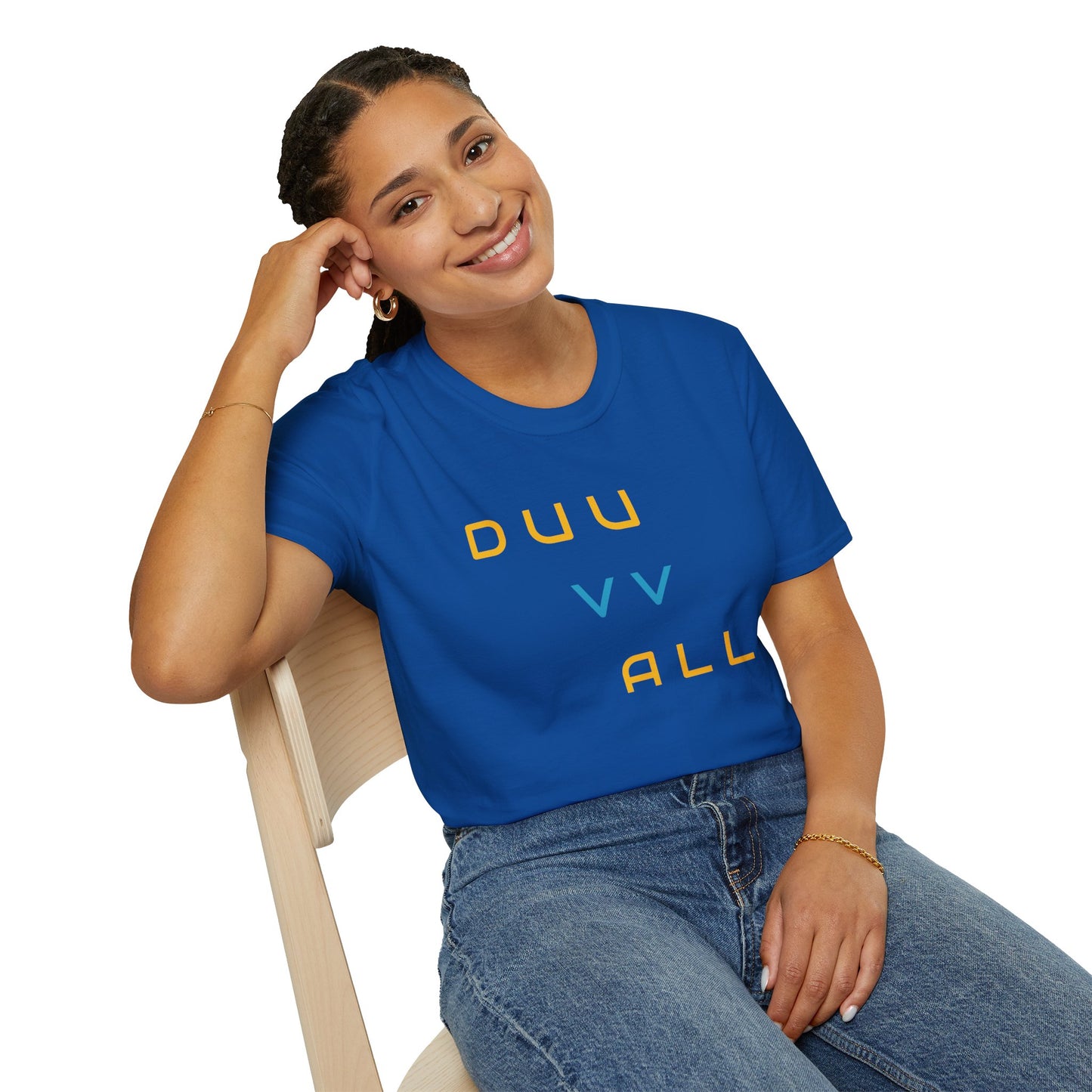 Vibrant Unisex T-Shirt with Playful Design, Casual Tee for All Occasions, Great Gift for Friends, Family & Celebrations