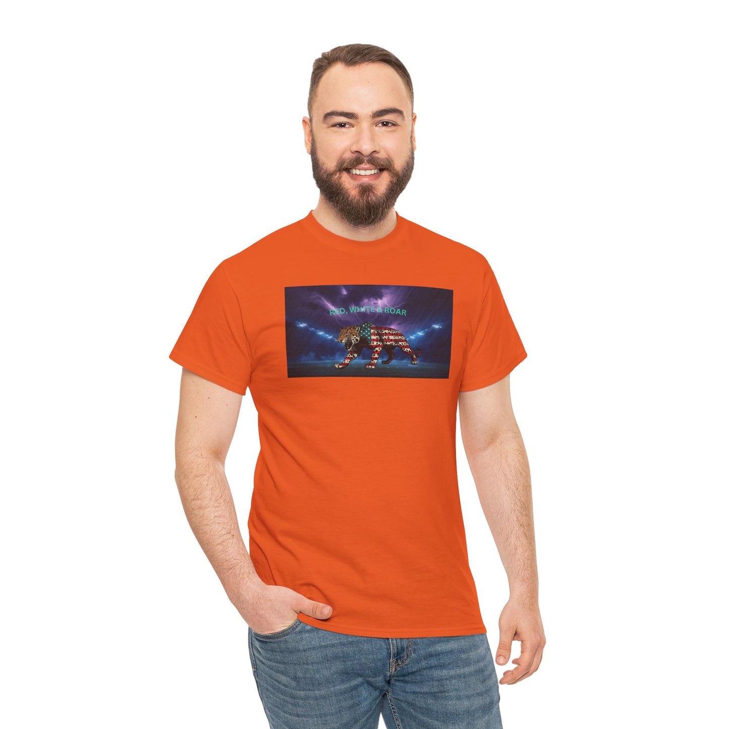Vibrant Graphic Tee for Animal Lovers | Unisex Cotton T-Shirt, Casual Wear, Unique Gift, Statement Piece, Art-Inspired Apparel