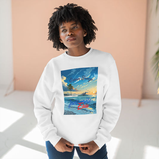 Cozy Ocean Breeze Sweatshirt - Perfect for Beach Lovers, Casual Wear, Gift for Beach Vacation, Unisex Apparel, Summer Sunset Style