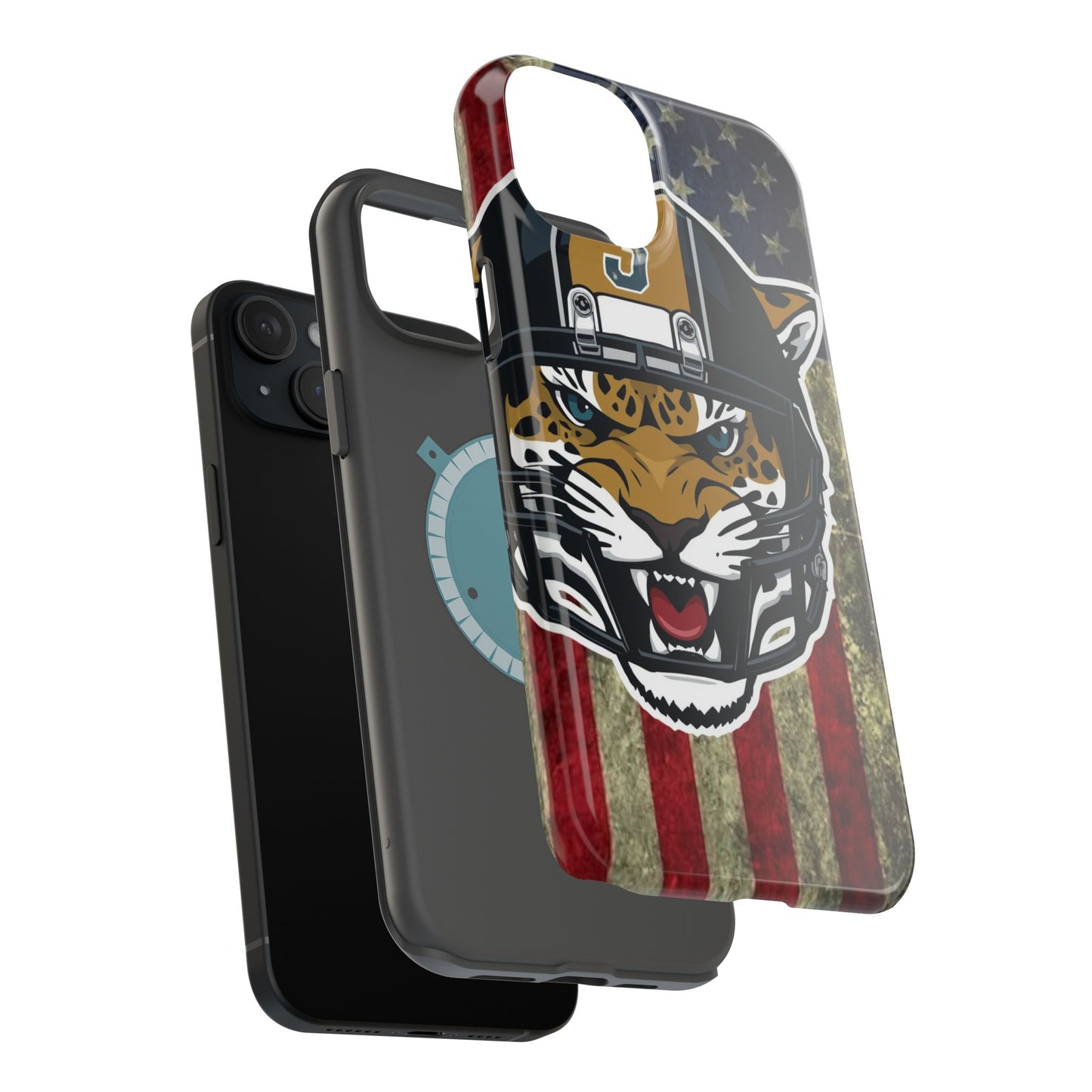 Bold Sports Phone Case, Magnetic Impact-Resistant Case, Football Lover Gift, Team Spirit Accessory, Patriotic Phone Cover, Durable [...]