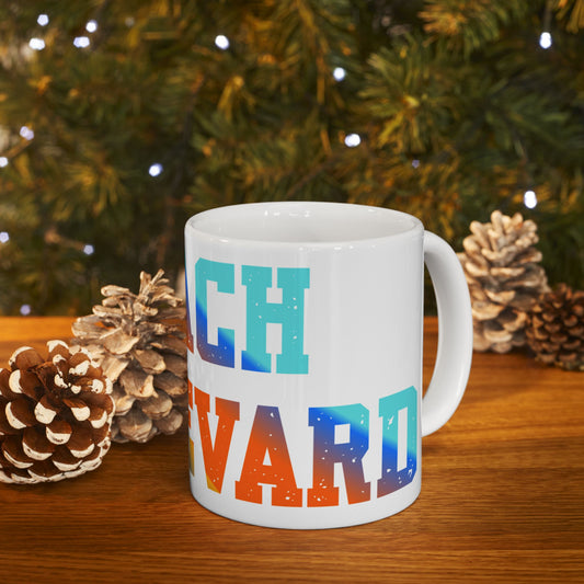 Beach Vibes Ceramic Mug - Perfect for Summer Sips
