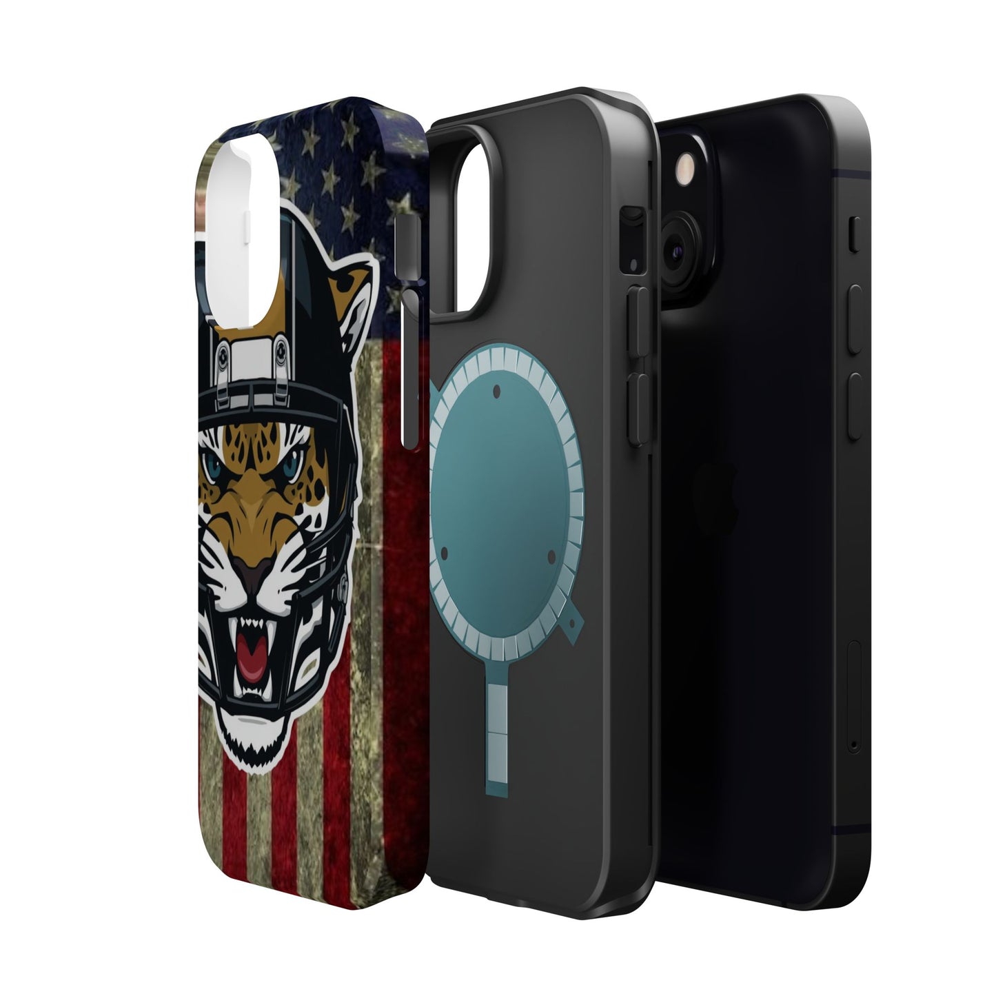 Bold Sports Phone Case, Magnetic Impact-Resistant Case, Football Lover Gift, Team Spirit Accessory, Patriotic Phone Cover, Durable [...]