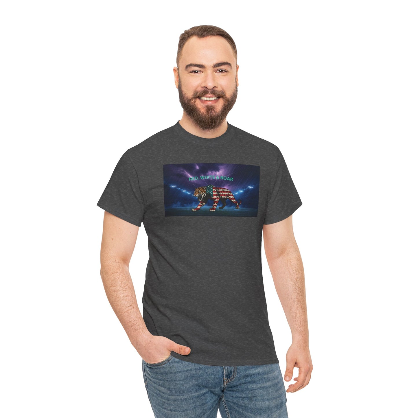 Vibrant Graphic Tee for Animal Lovers | Unisex Cotton T-Shirt, Casual Wear, Unique Gift, Statement Piece, Art-Inspired Apparel