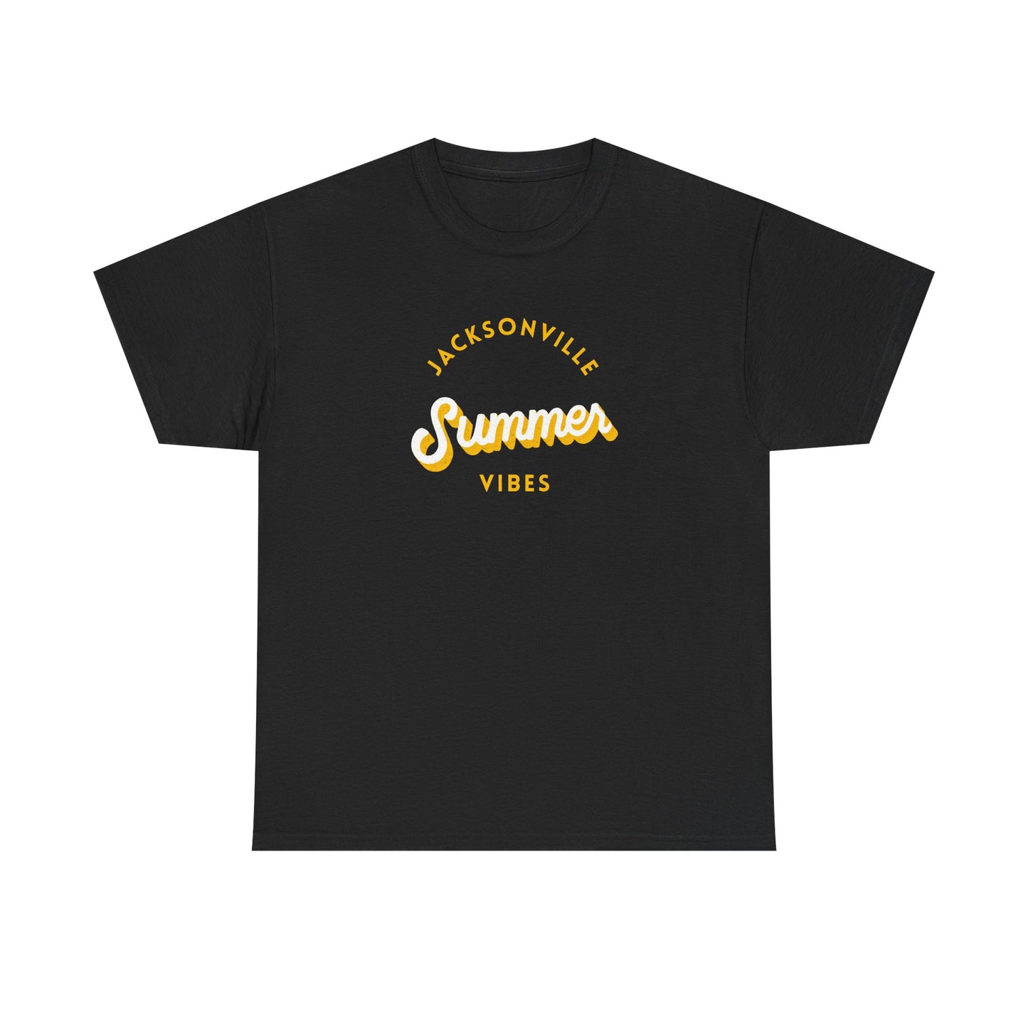Jacksonville Summer Vibes Tee, Unisex T-Shirt, Casual Summer Fashion, Gift for Beach Lovers, Vacation Outfit, Retro Graphic Tee
