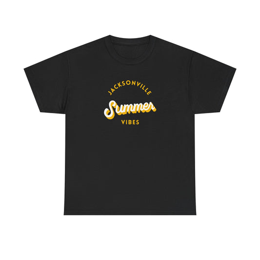 Jacksonville Summer Vibes Tee, Unisex T-Shirt, Casual Summer Fashion, Gift for Beach Lovers, Vacation Outfit, Retro Graphic Tee