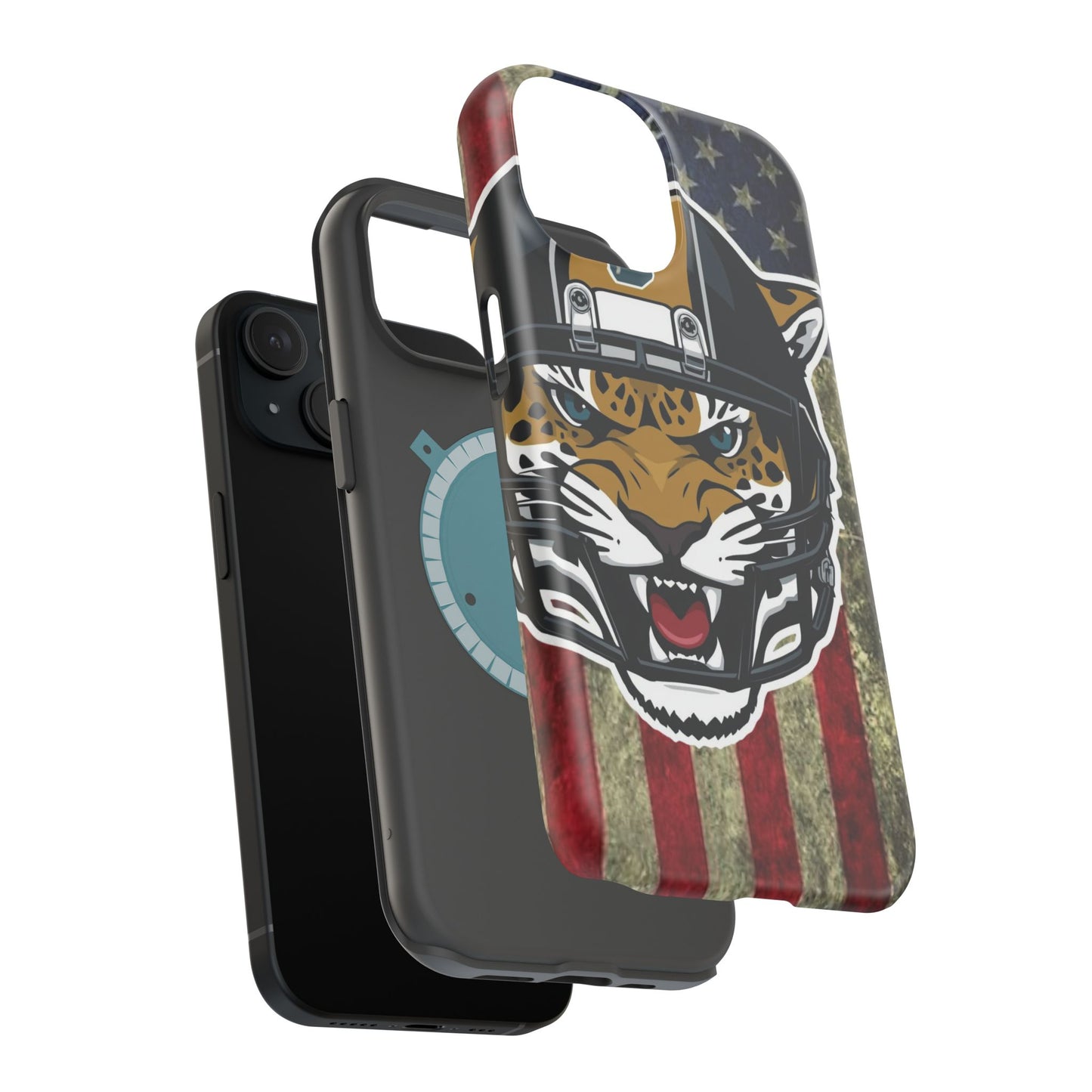 Bold Sports Phone Case, Magnetic Impact-Resistant Case, Football Lover Gift, Team Spirit Accessory, Patriotic Phone Cover, Durable [...]