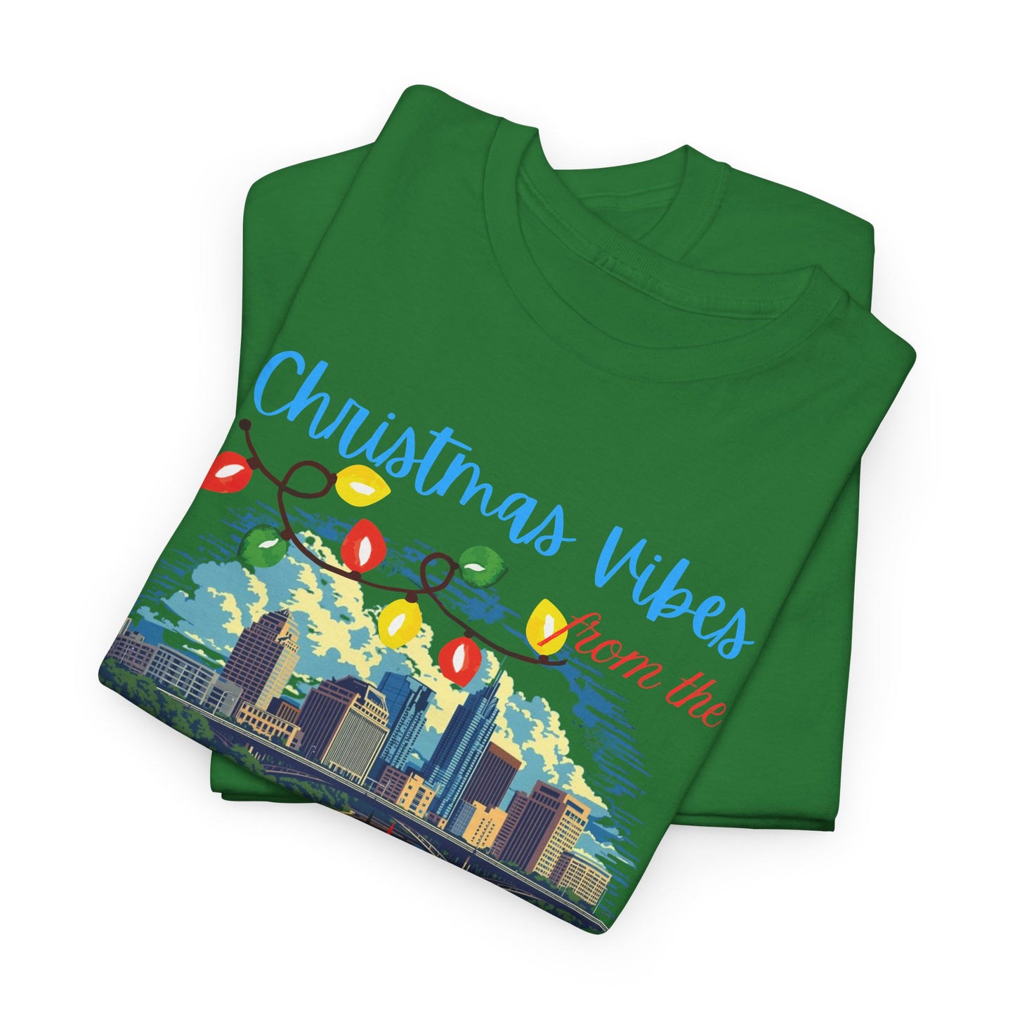 Christmas Vibes River City Tee GILDAN 5000