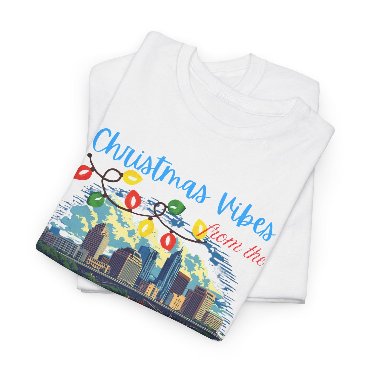 Christmas Vibes River City Tee GILDAN 5000