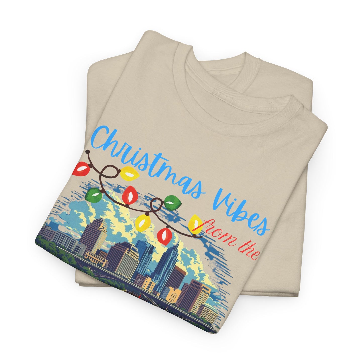 Christmas Vibes River City Tee GILDAN 5000
